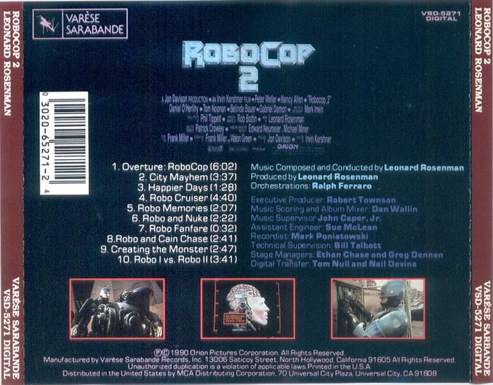 1990 - RoboCop 2 Soundtrack - Back.jpg