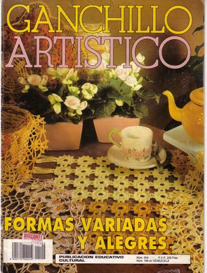 Szydełko - czasopisma - Wenezuela - Ganchillo Artistico Nr 204.JPG